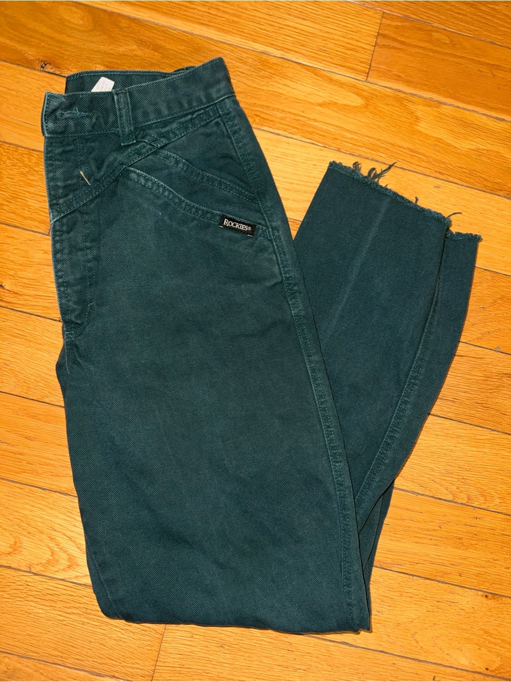 Rockies Green Vintage High Rise Jeans